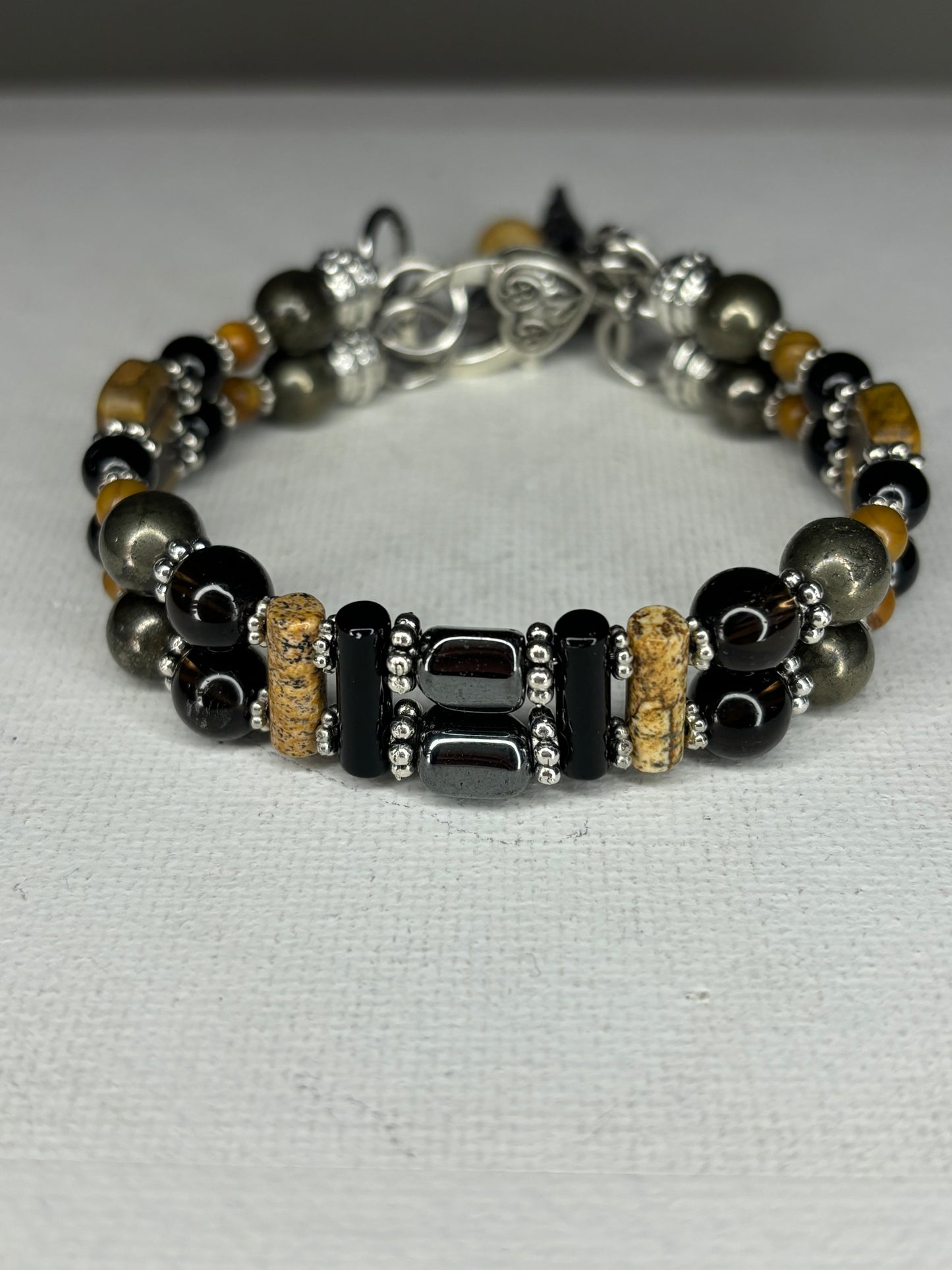 Doublah Hematite Bracelet