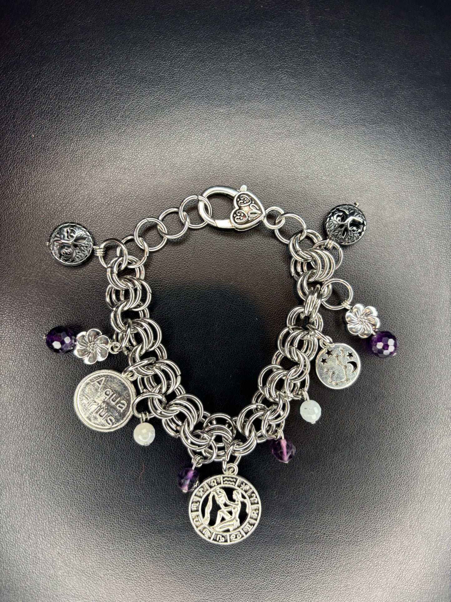 Aquarius Charm Bracelet