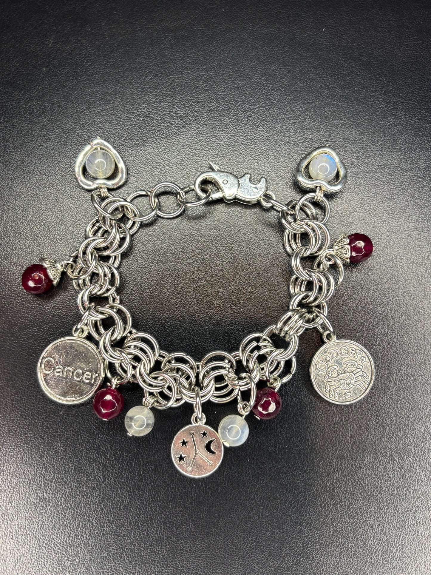 Cancer Charm Bracelet