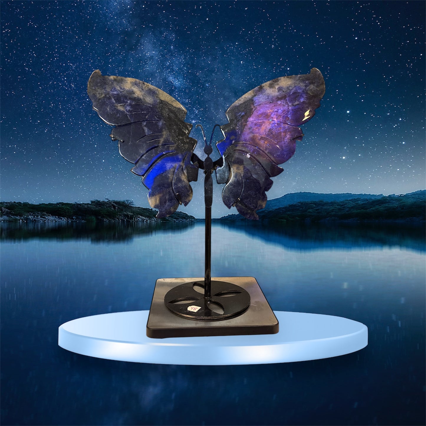 Butterfly Sodalite Wings 10”