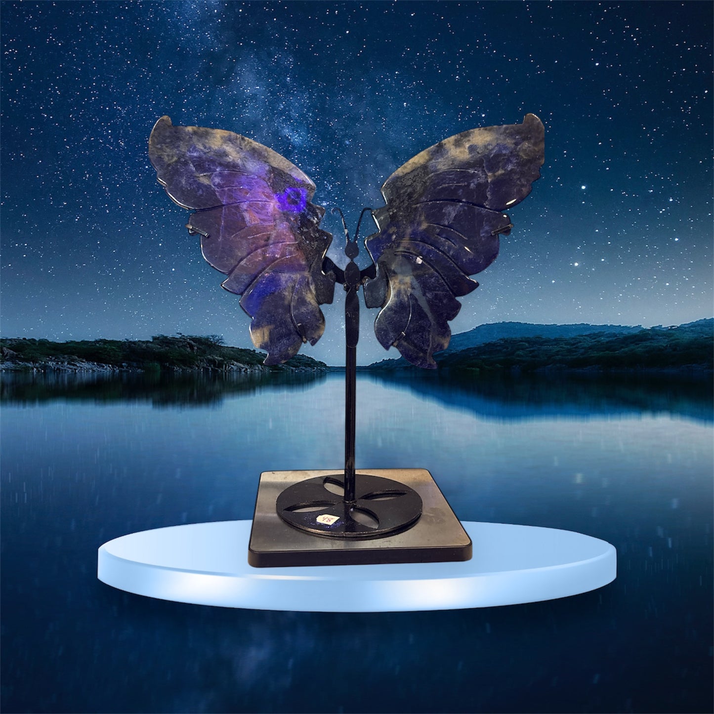 Butterfly Sodalite Wings 10”