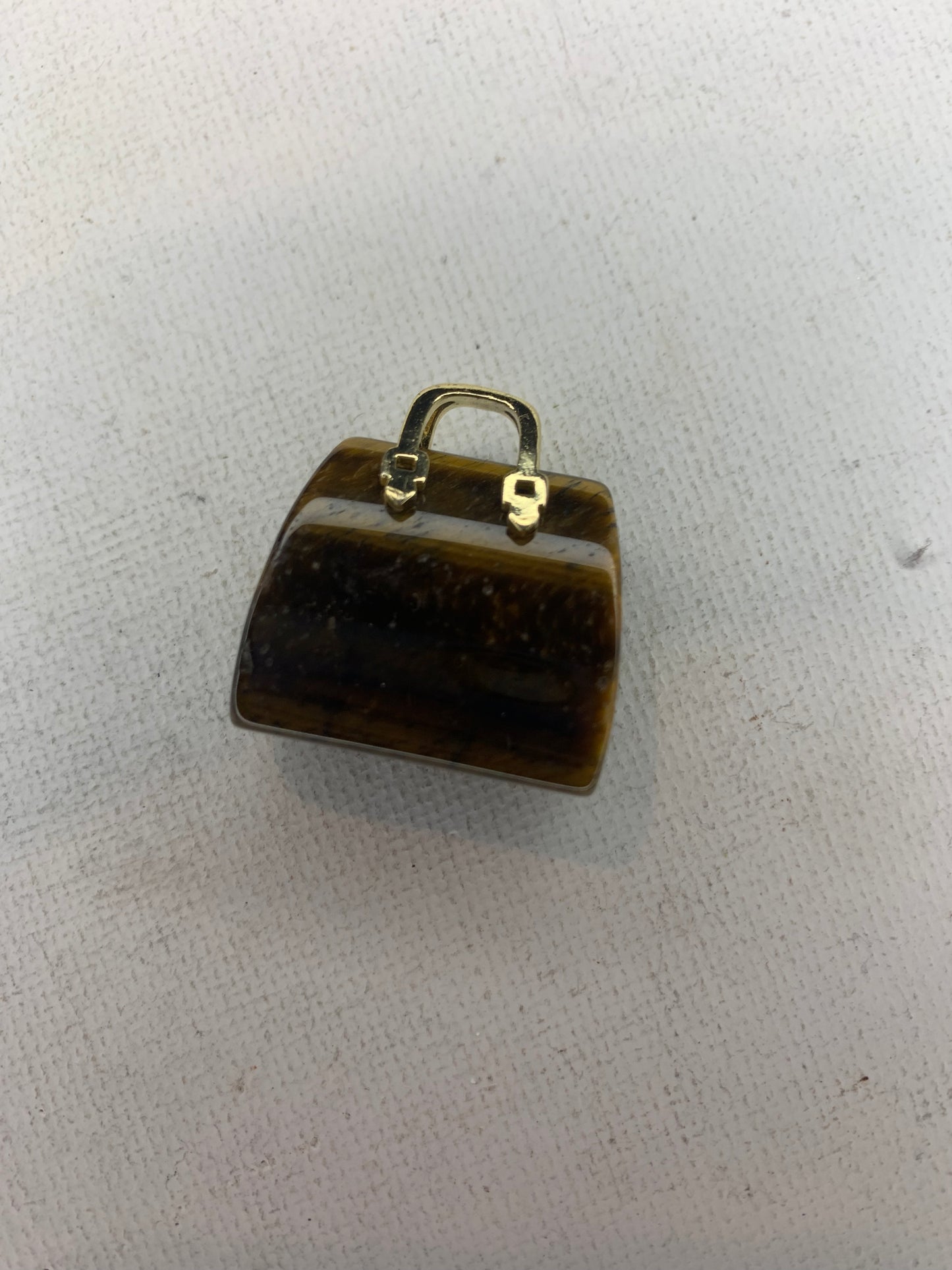 Tiger Eye Purse Pendant