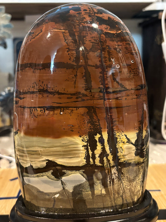 Picture Jasper On A Stand