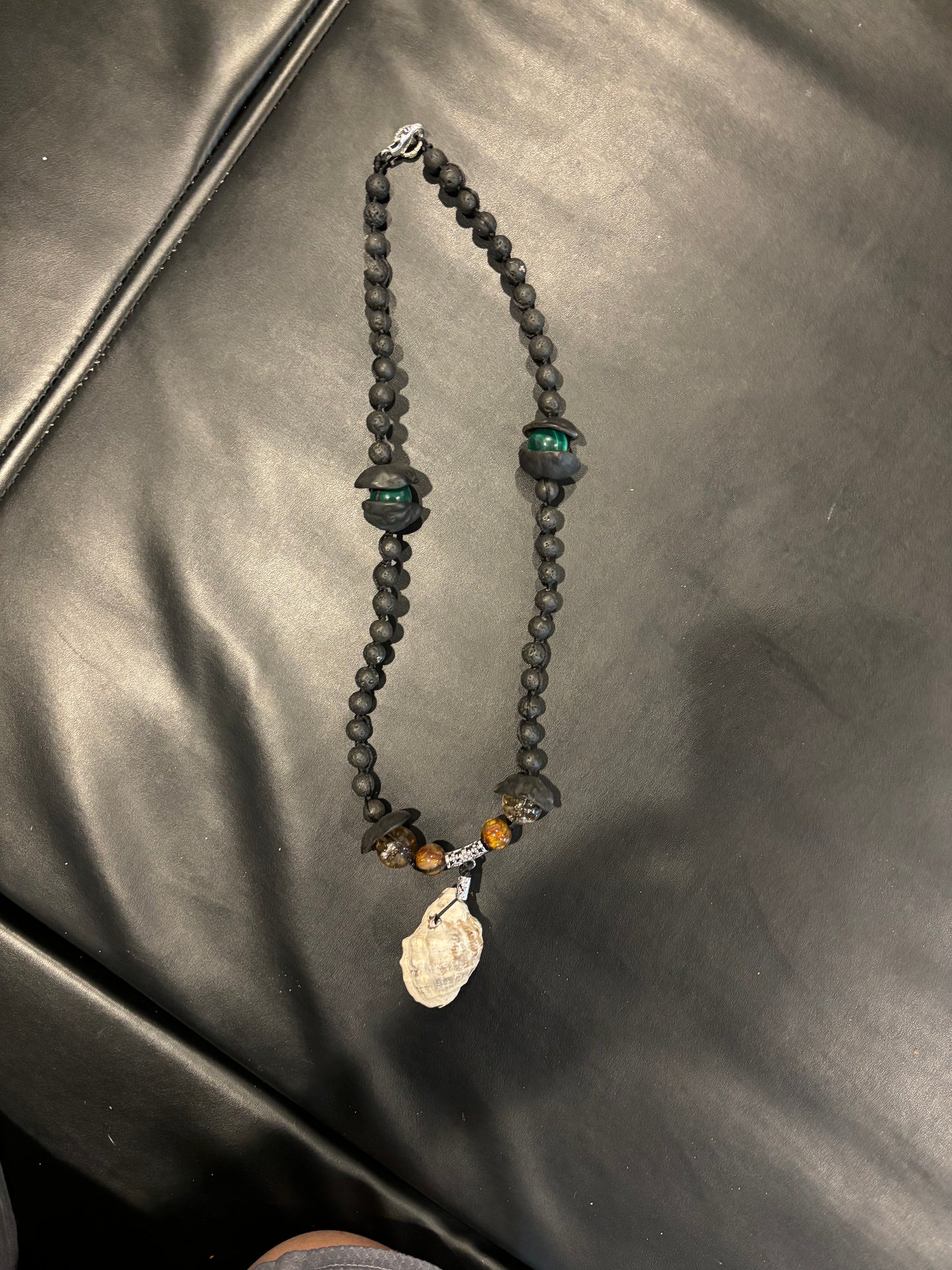 18” seashell necklace