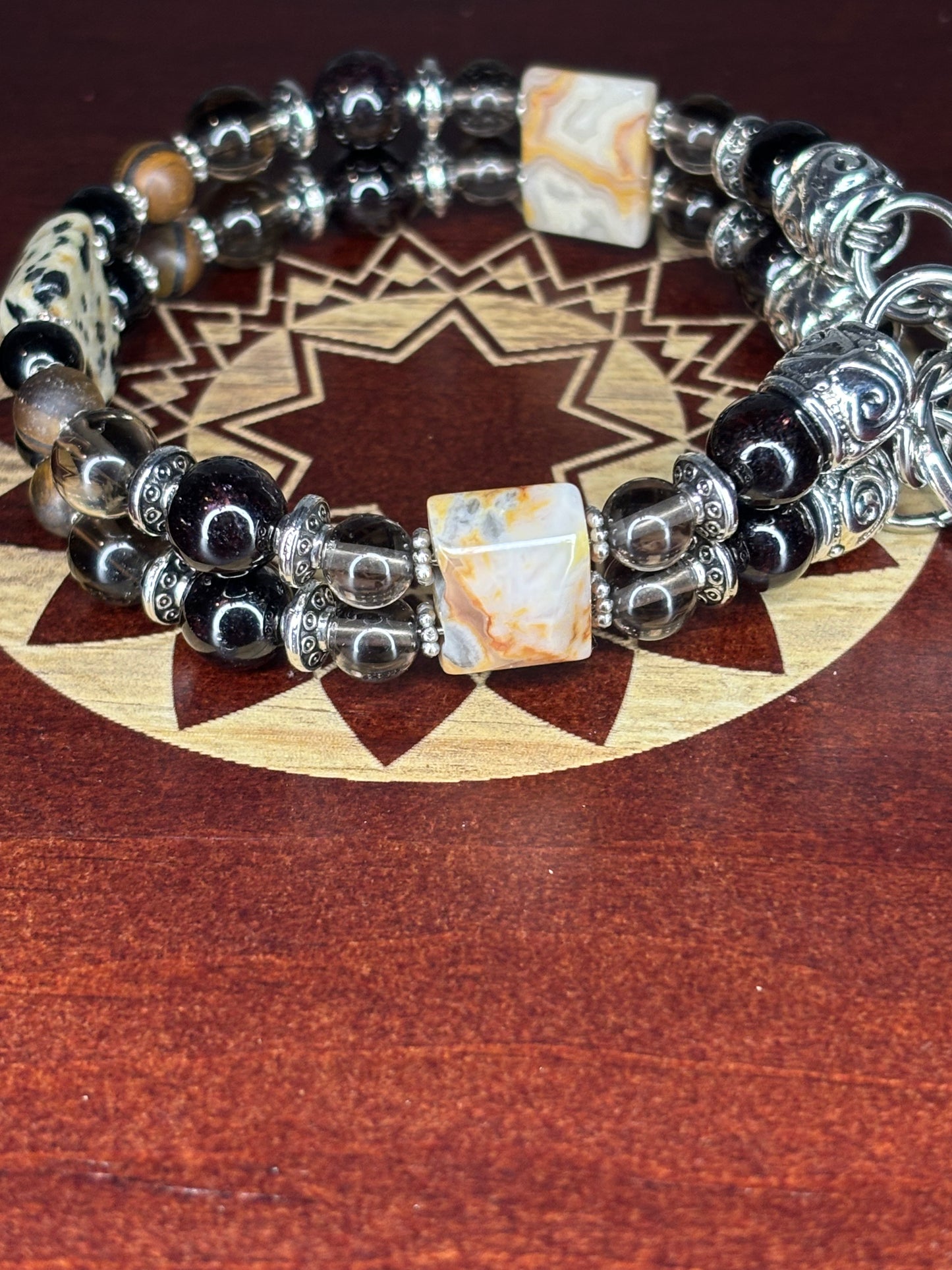 Doublah Picture Jasper Bracelet