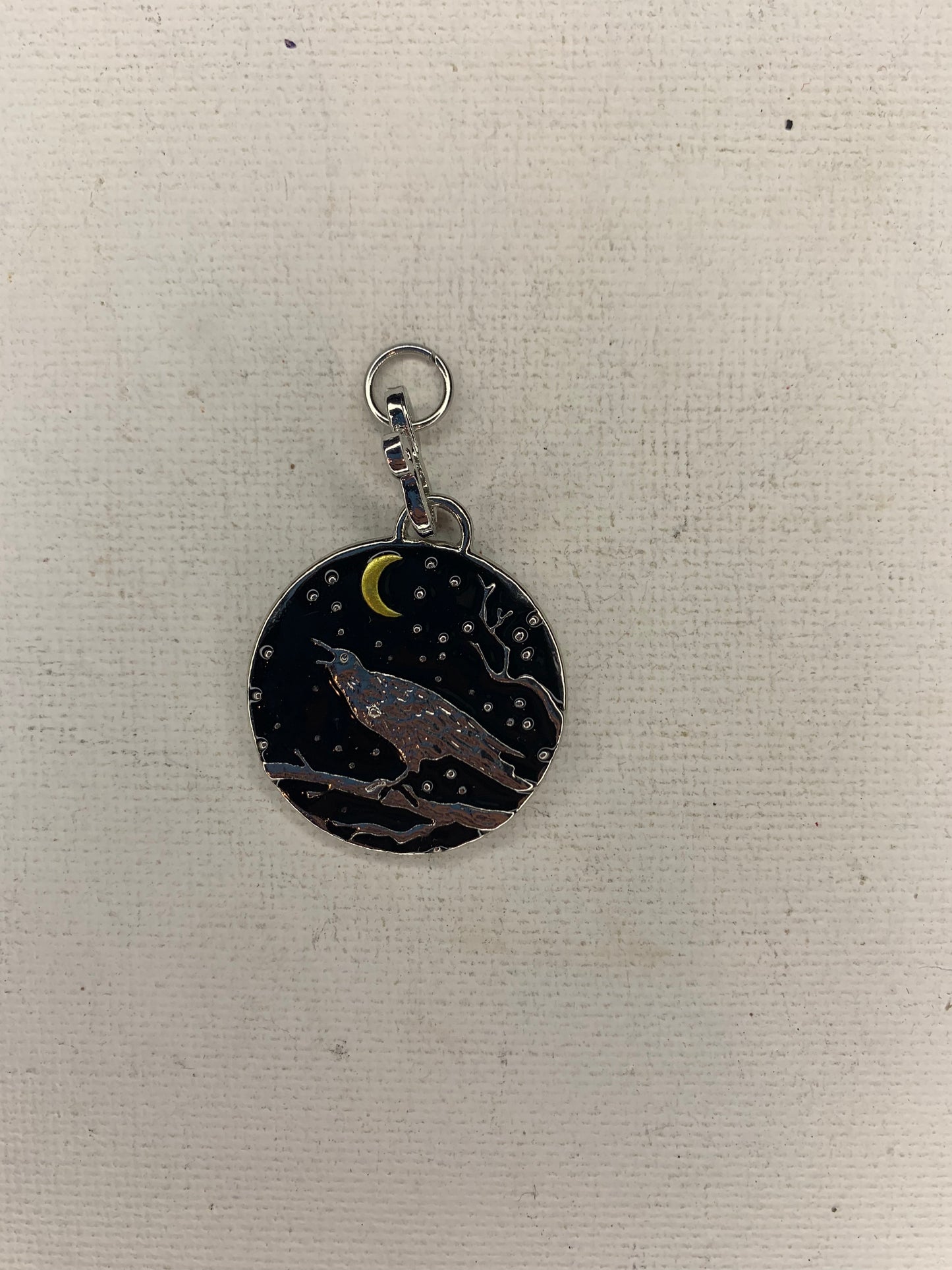 Crow pendant Pen#7