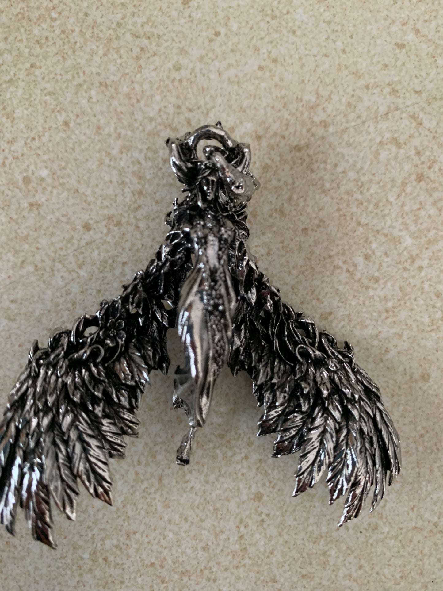 Maleficent Pendant Silver