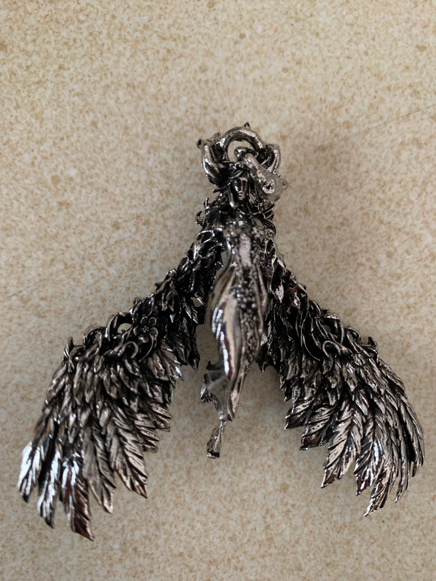 Maleficent Pendant Silver