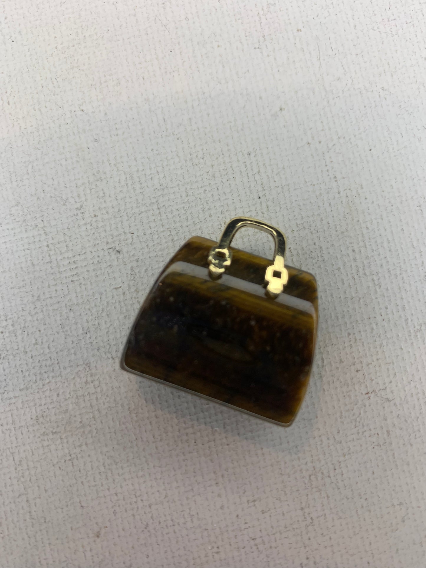 Tiger Eye Purse Pendant