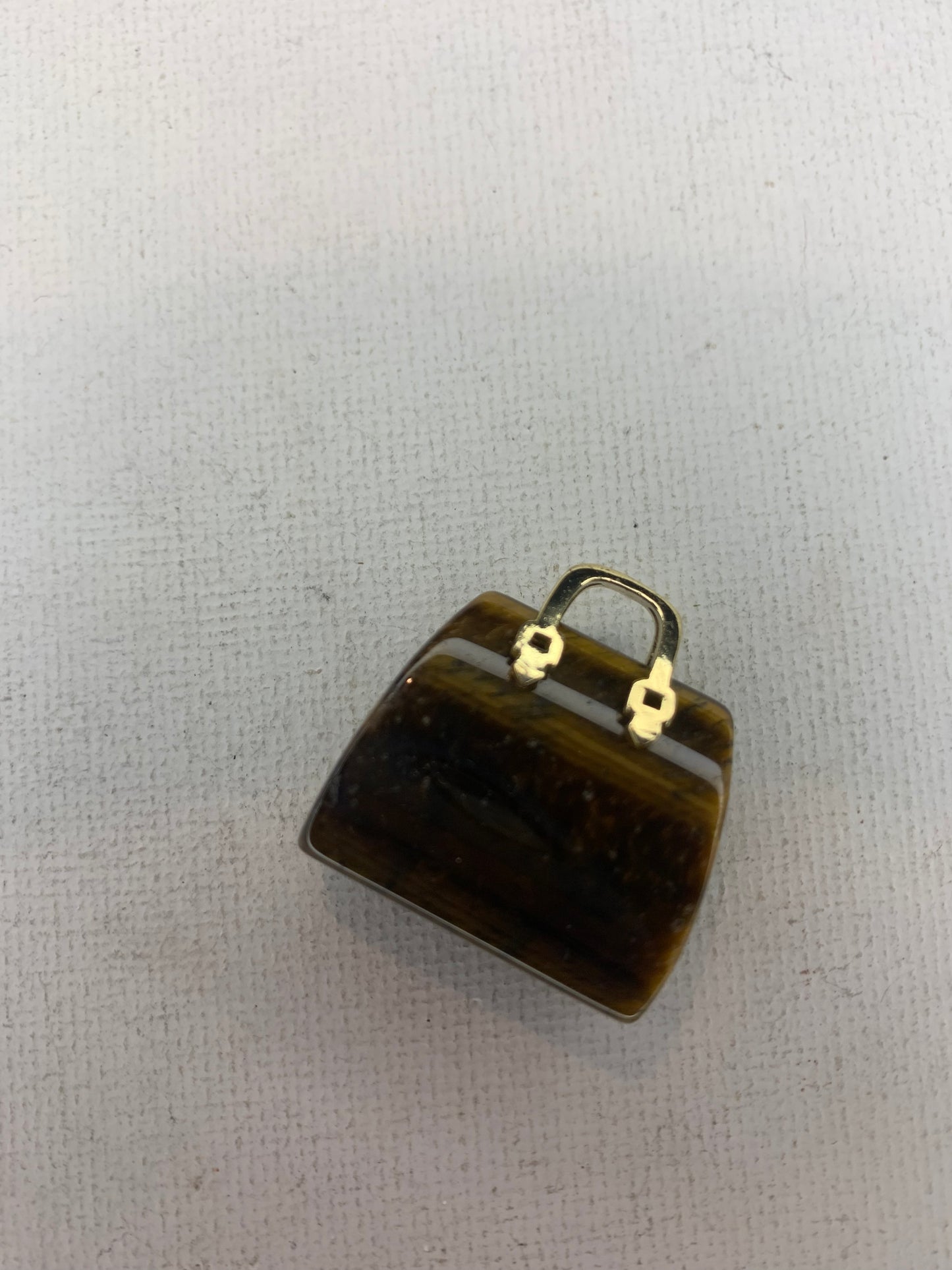 Tiger Eye Purse Pendant